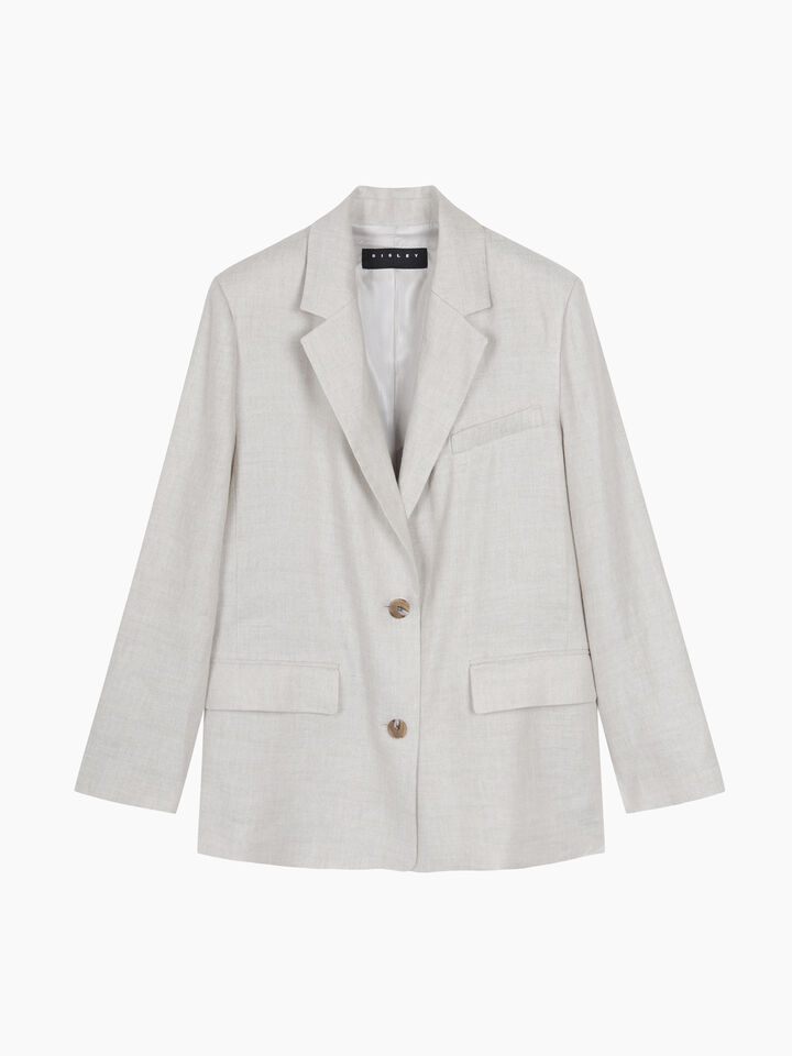 JACKET - sisley k blazer - Beige | Sisley K image number 1